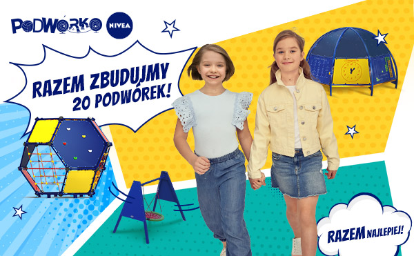 Baner promujący konkurs Podwórko NIVEA